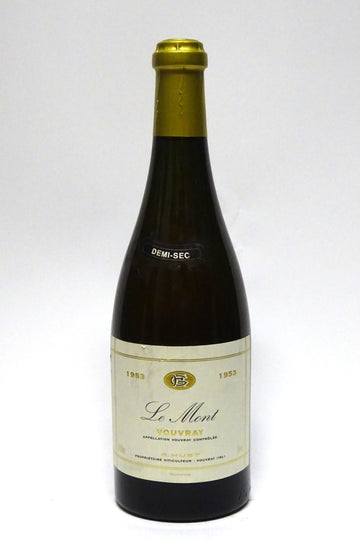 Huet 1953 Vouvray Le Mont Demi-Sec